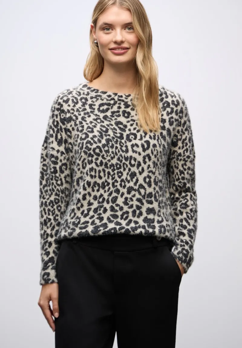 Street One Shirts*Flauschiges Shirt soft beige