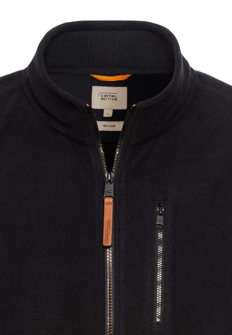 Camel Active Pullover & Sweatshirts|Big Boys*Fleecejacke aus recyceltem Polyester night blue