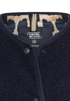 Camel Active Westen*Fleece-Weste mit Knopfverschluss navy