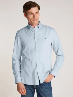 Tommy Hilfiger Hemden|Big Boys*FLEX DOBBY SF SHIRT breezy blue