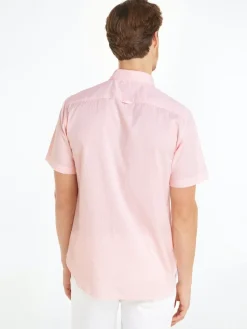 Tommy Hilfiger Hemden|Big Boys*FLEX GINGHAM RF SHIRT S/S pink crystal - optic white
