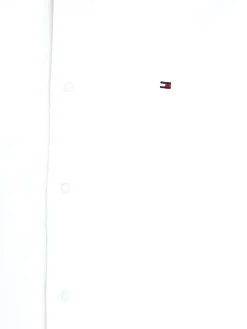 Tommy Hilfiger Hemden|Big Boys*FLEX POPELINE-HEMD MIT BIO-BAUMWOLLE white