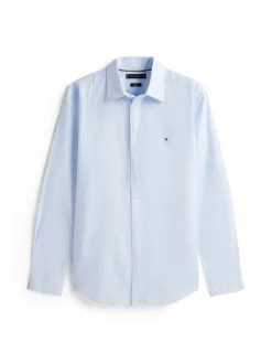Tommy Hilfiger Hemden|Big Boys*FLEX POPLIN MICRO RF PRINT SHIRT blue spell - allover