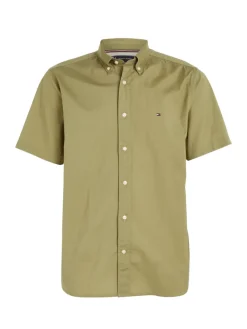 Tommy Hilfiger Hemden|Big Boys*FLEX POPLIN RF SHIRT S/S faded olive
