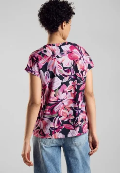 Street One Blusen*Florales Blusentop magnolia pink