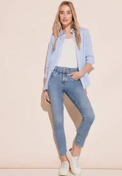 Street One Jeans*Free to move Jeans bright indigo wash