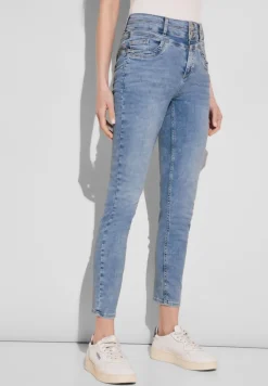 Street One Jeans*Free to move Jeans bright indigo wash