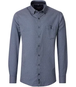 CASAMODA Hemden|Big Boys*Freizeithemd Blau