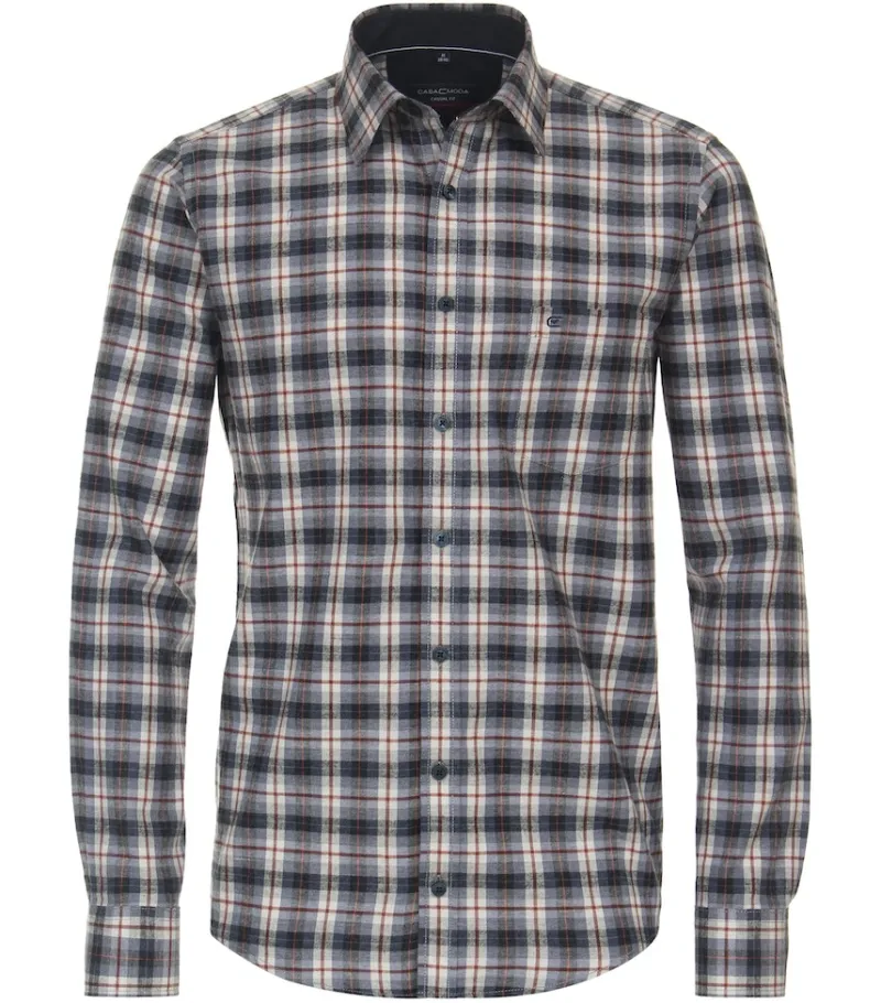 CASAMODA Hemden|Big Boys*Freizeithemd Blau