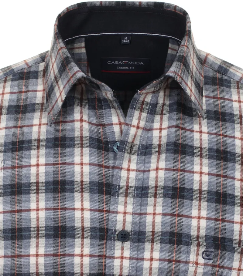 CASAMODA Hemden|Big Boys*Freizeithemd Blau