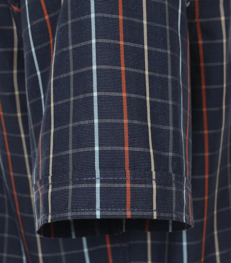 CASAMODA Hemden*Freizeithemd Kurzarm anthrazit