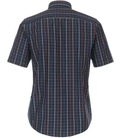 CASAMODA Hemden*Freizeithemd Kurzarm anthrazit