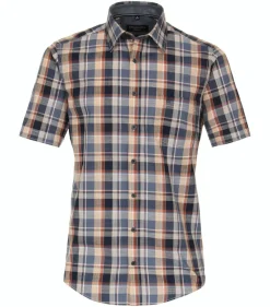 CASAMODA Hemden|Big Boys*Freizeithemd Kurzarm Blau