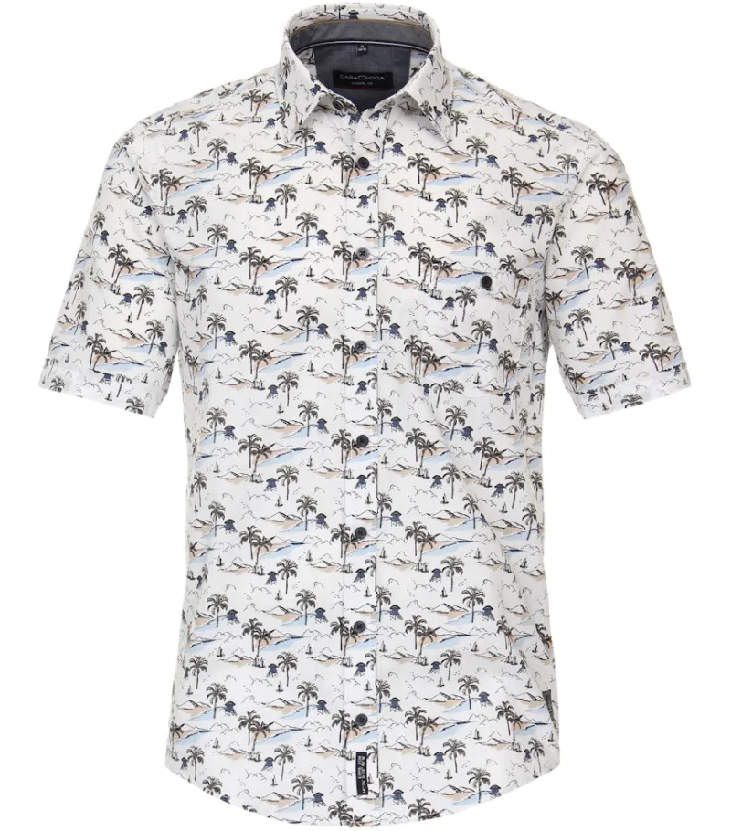 CASAMODA Hemden|Big Boys*Freizeithemd Kurzarm Blau