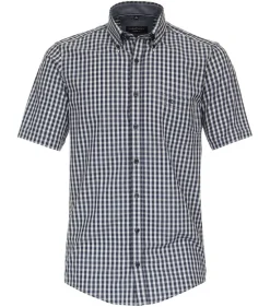 CASAMODA Hemden|Big Boys*Freizeithemd Kurzarm Blau