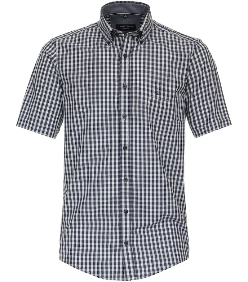 CASAMODA Hemden|Big Boys*Freizeithemd Kurzarm Blau