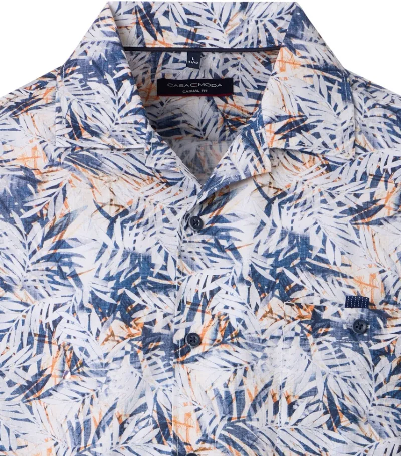 CASAMODA Hemden|Big Boys*Freizeithemd Kurzarm Blau