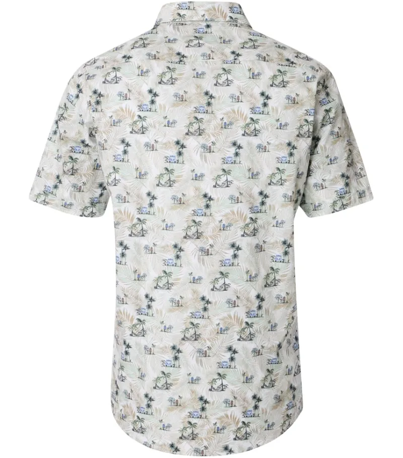 CASAMODA Hemden|Big Boys*Freizeithemd Kurzarm Grün