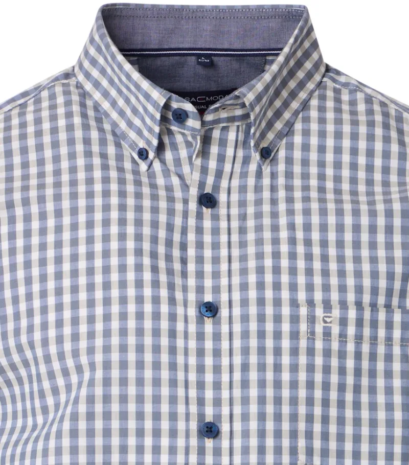 CASAMODA Hemden|Big Boys*Freizeithemd Kurzarm Grün