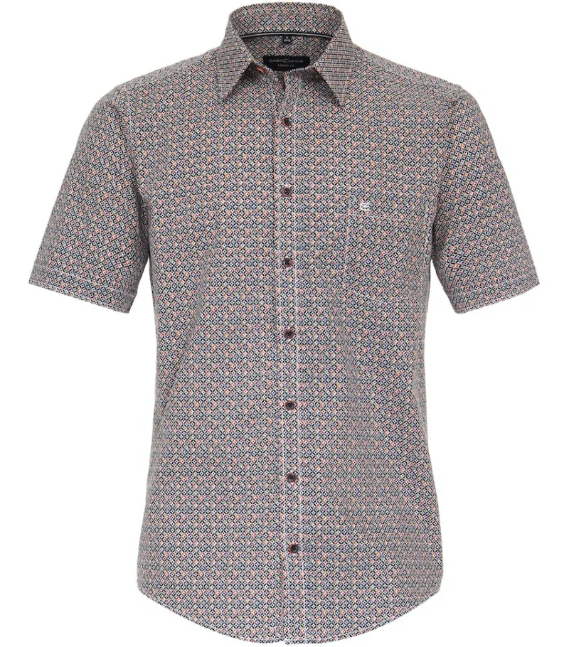 CASAMODA Hemden|Big Boys*Freizeithemd Kurzarm Orange