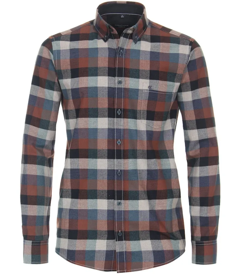 CASAMODA Hemden|Big Boys*Freizeithemd Orange