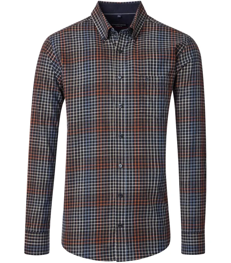 CASAMODA Hemden|Big Boys*Freizeithemd Orange