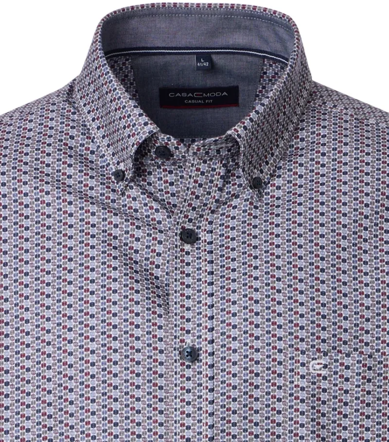 CASAMODA Hemden|Big Boys*Freizeithemd Rot