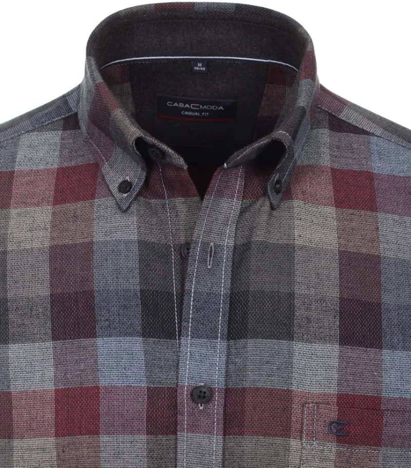 CASAMODA Hemden|Big Boys*Freizeithemd Rot