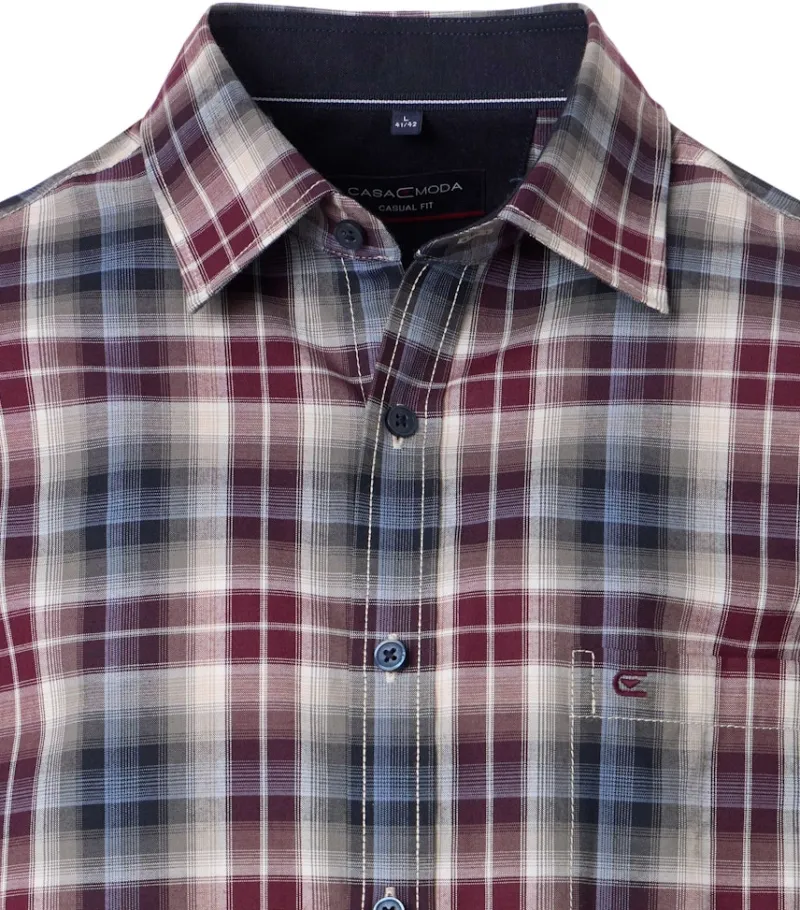 CASAMODA Hemden|Big Boys*Freizeithemd Rot