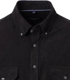 CASAMODA Hemden|Big Boys*Freizeithemd Schwarz