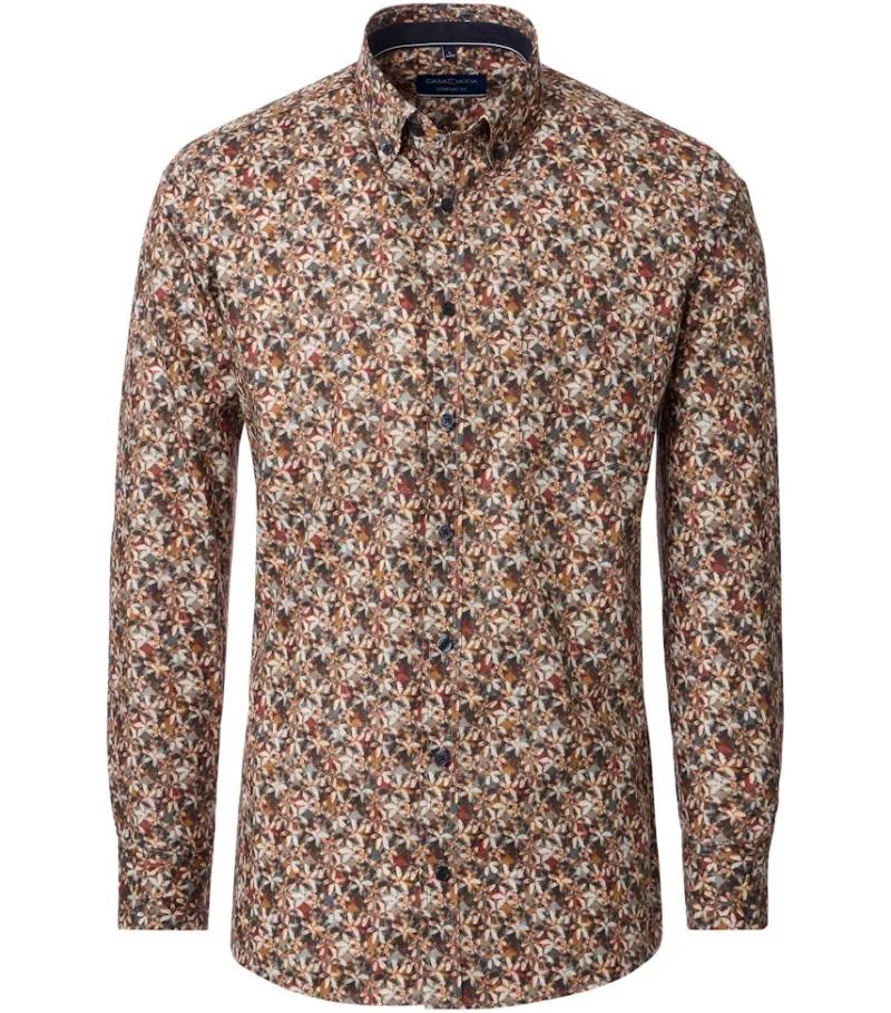 CASAMODA Hemden|Big Boys*Freizeithemd silber