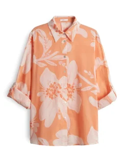 Opus Blusen*Fumine bohème pale orange