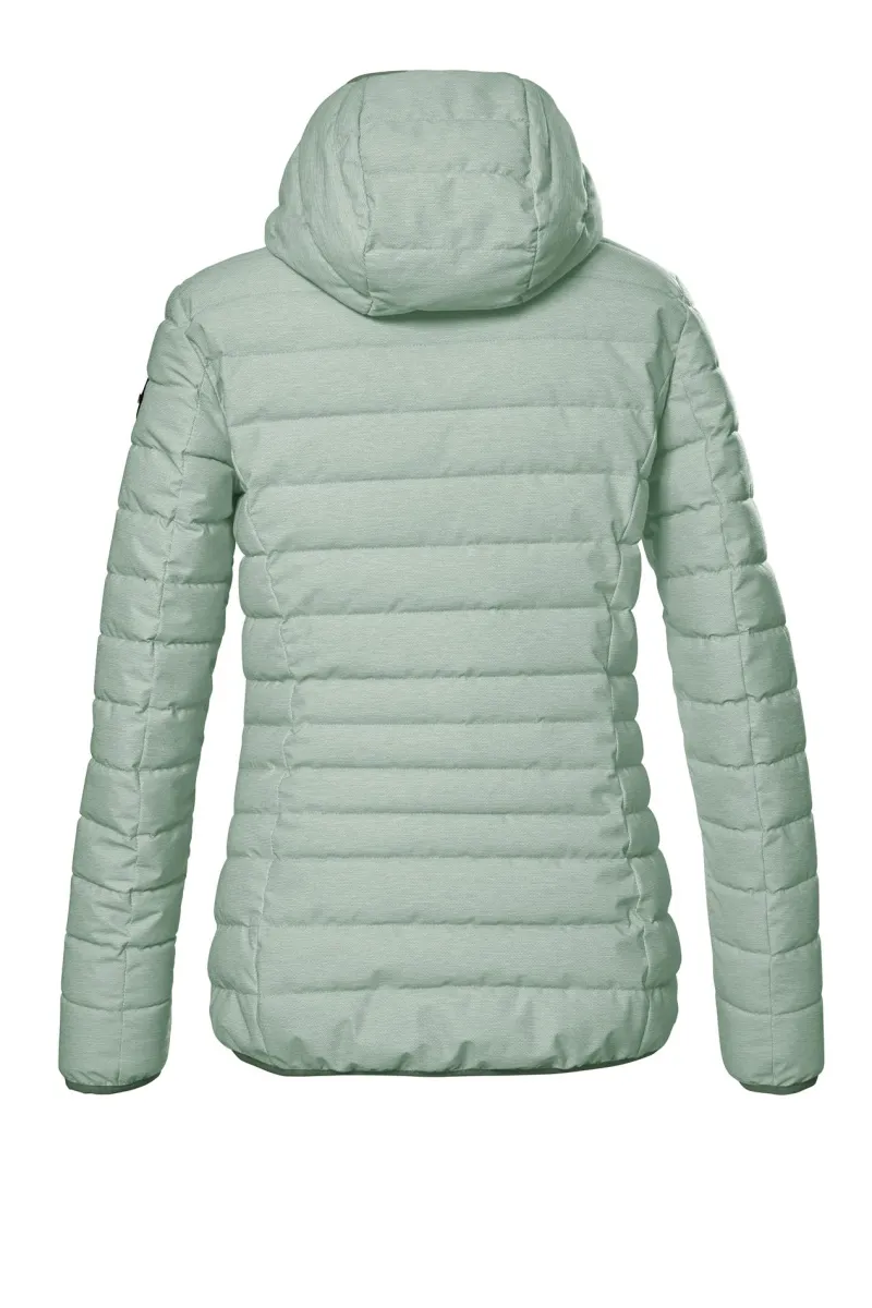 Giga.DX Jacken*Funktionsjacke in Daunenoptik mit Kapuze 00785 hellmint