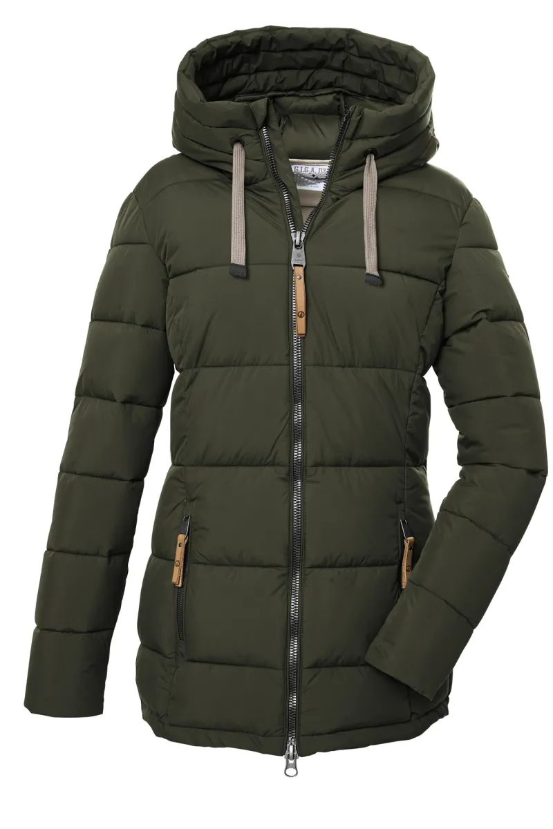 Giga.DX Jacken*Funktionsjacke in Daunenoptik 00756- dunkeloliv