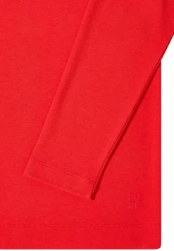 Cecil Shirts*Funnelneck Shirt in Unifarbe pumpkin orange