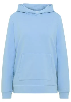 Cecil Pullover & Sweatshirts*Garment dyed Hoodie light sky blue