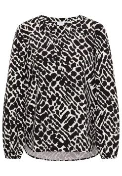 Cecil Blusen*Gemusterte Bluse eggplant red