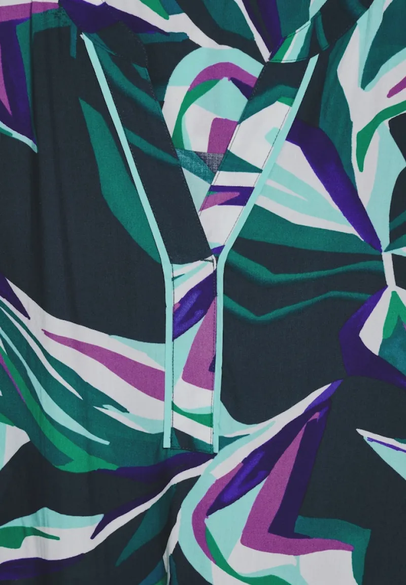 Cecil Shirts*Gemusterte Bluse fir green