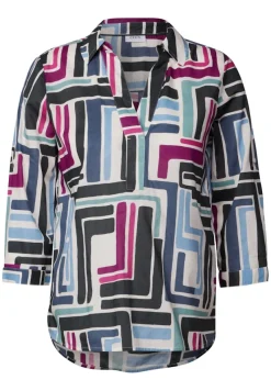 Cecil Blusen*Gemusterte Bluse light alabaster white