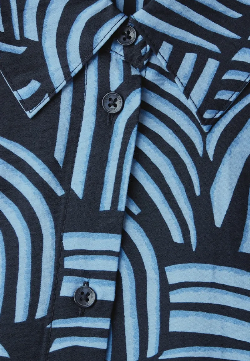 Cecil Blusen*Gemusterte Bluse universal blue