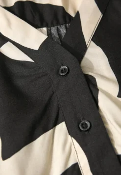 Street One Blusen*Gemusterte Bluse whale tail grey