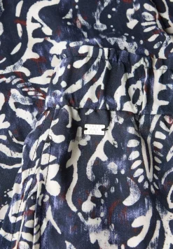 STREET ONE STUDIO Hosen*Gemusterte Culotte dark void blue