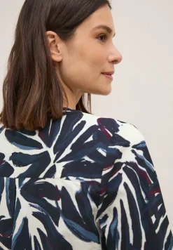 Cecil Blusen*Gemusterte Tunika urban dark blue