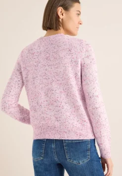 Cecil Pullover & Sweatshirts*Gemusterter Strickpullover dark blossom melange
