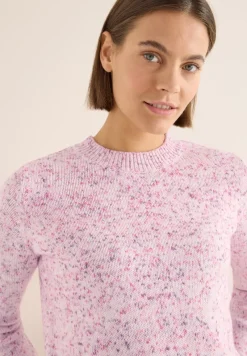 Cecil Pullover & Sweatshirts*Gemusterter Strickpullover dark blossom melange