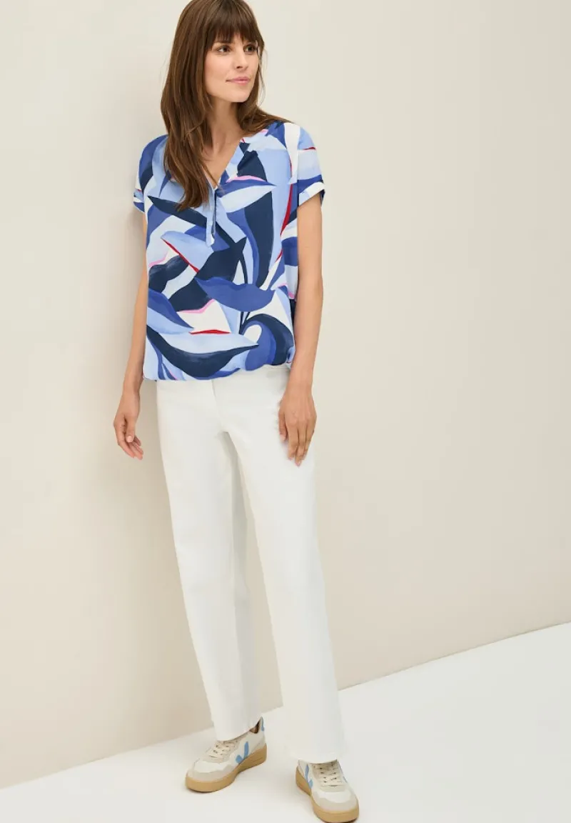 Cecil Blusen*Gemustertes Blusenshirt urban navy blue