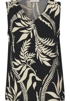 STREET ONE STUDIO Shirts*Gemustertes Blusentop Black