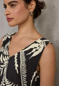 STREET ONE STUDIO Shirts*Gemustertes Blusentop Black