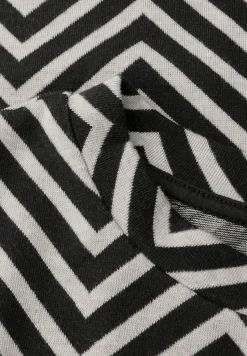 Street One Shirts*Gemustertes Jacquard Shirt Black