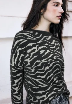 STREET ONE STUDIO Shirts*Gemustertes Shirt deep ash grey